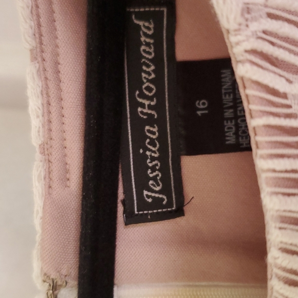 Jessica Howard lace iovry and nude dress size 16 - Picture 6 of 6